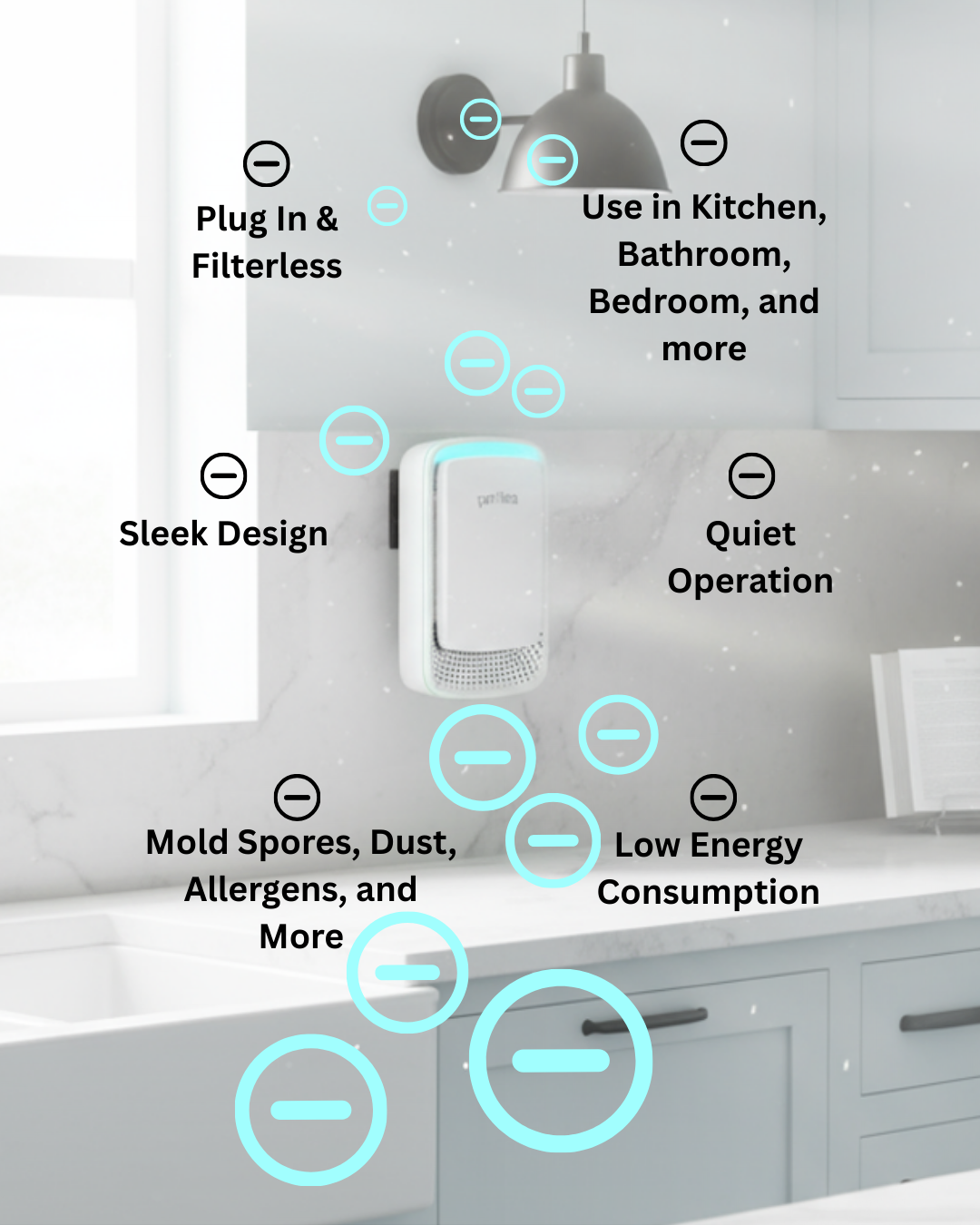 Perilea™ Portable Air Ionizer