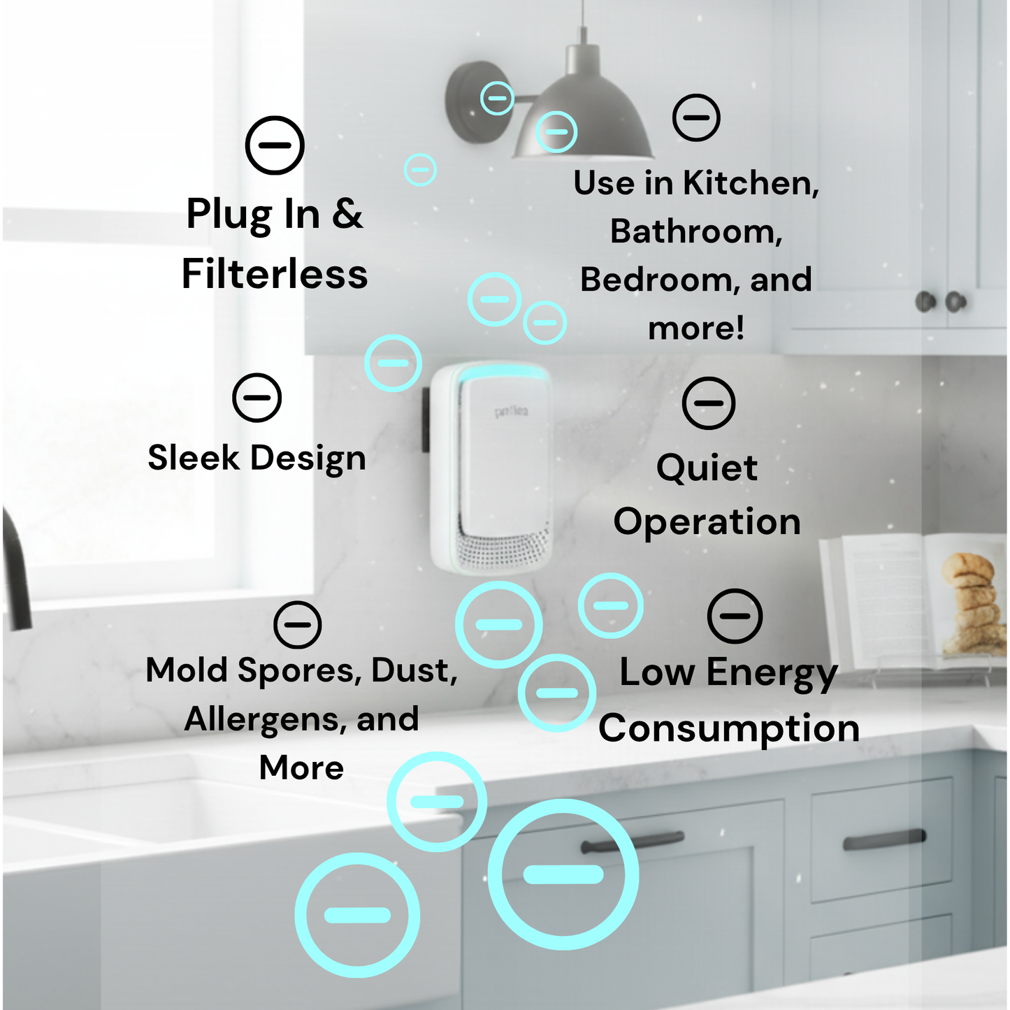 Perilea™ Portable Air Ionizer