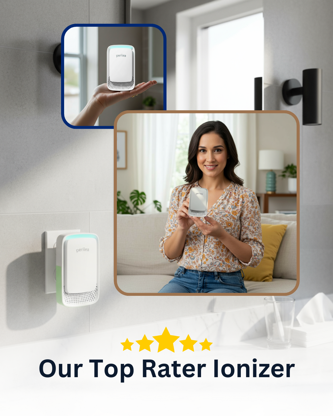 Perilea™ Portable Air Ionizer
